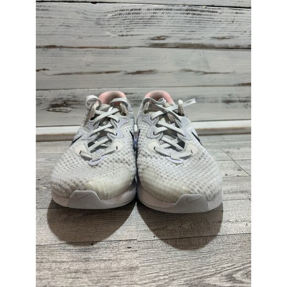 NIKE women's Renew Run 2 size 8 white and pink running shoe - Picture 4 of 8